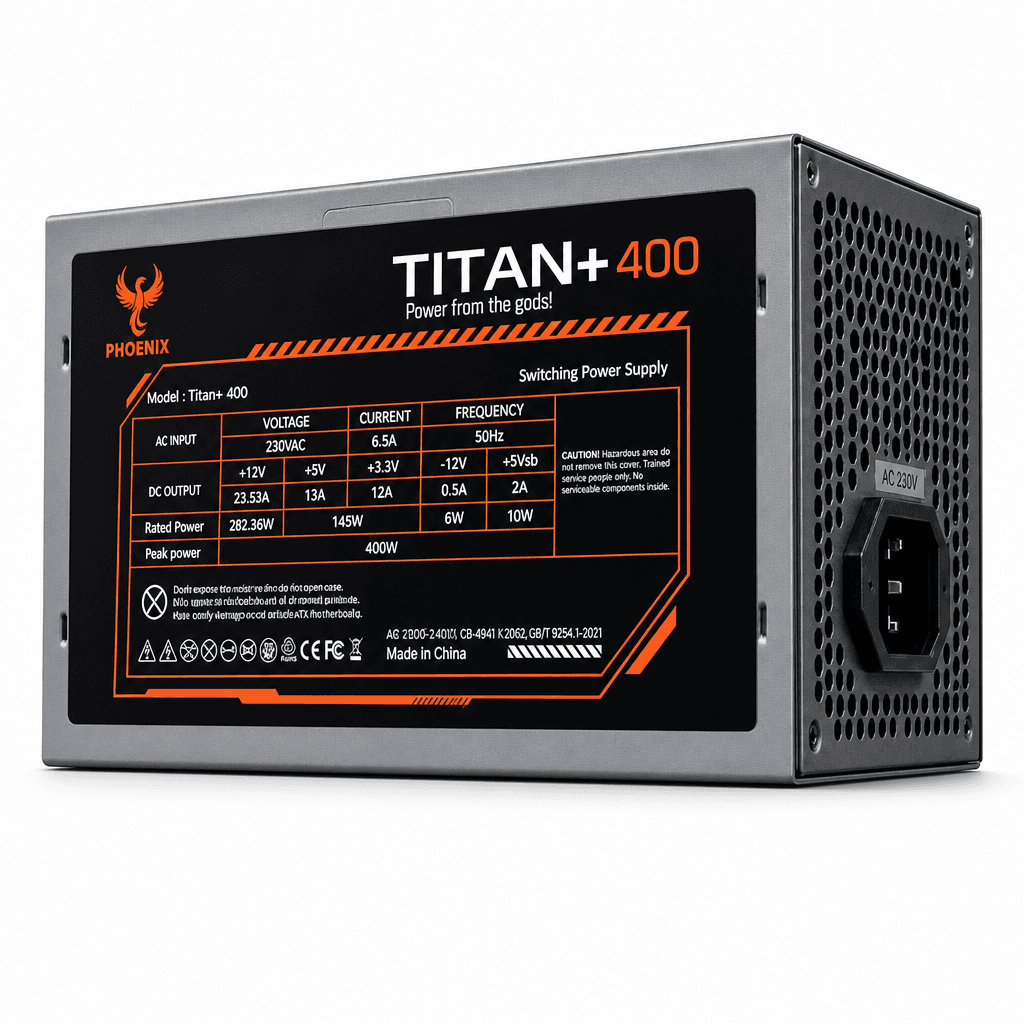 TITAN 400W Desktop Power Supply image 1