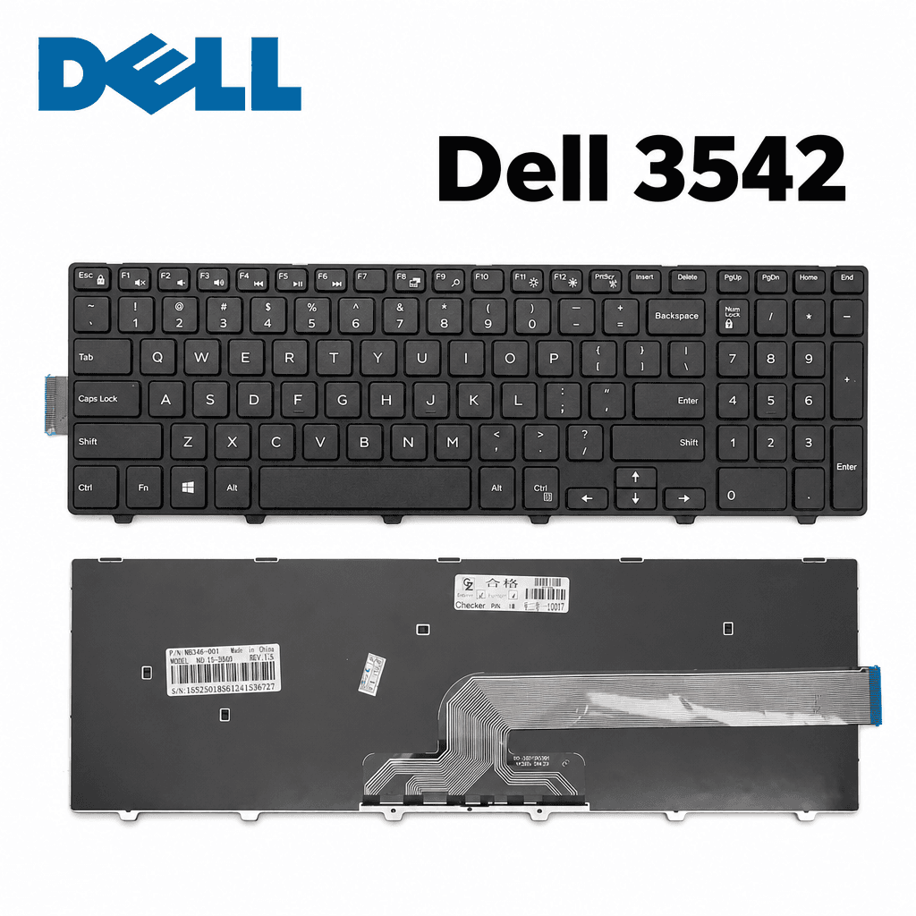 DELL Inspirion 3542 Laptop Keyboard image 1